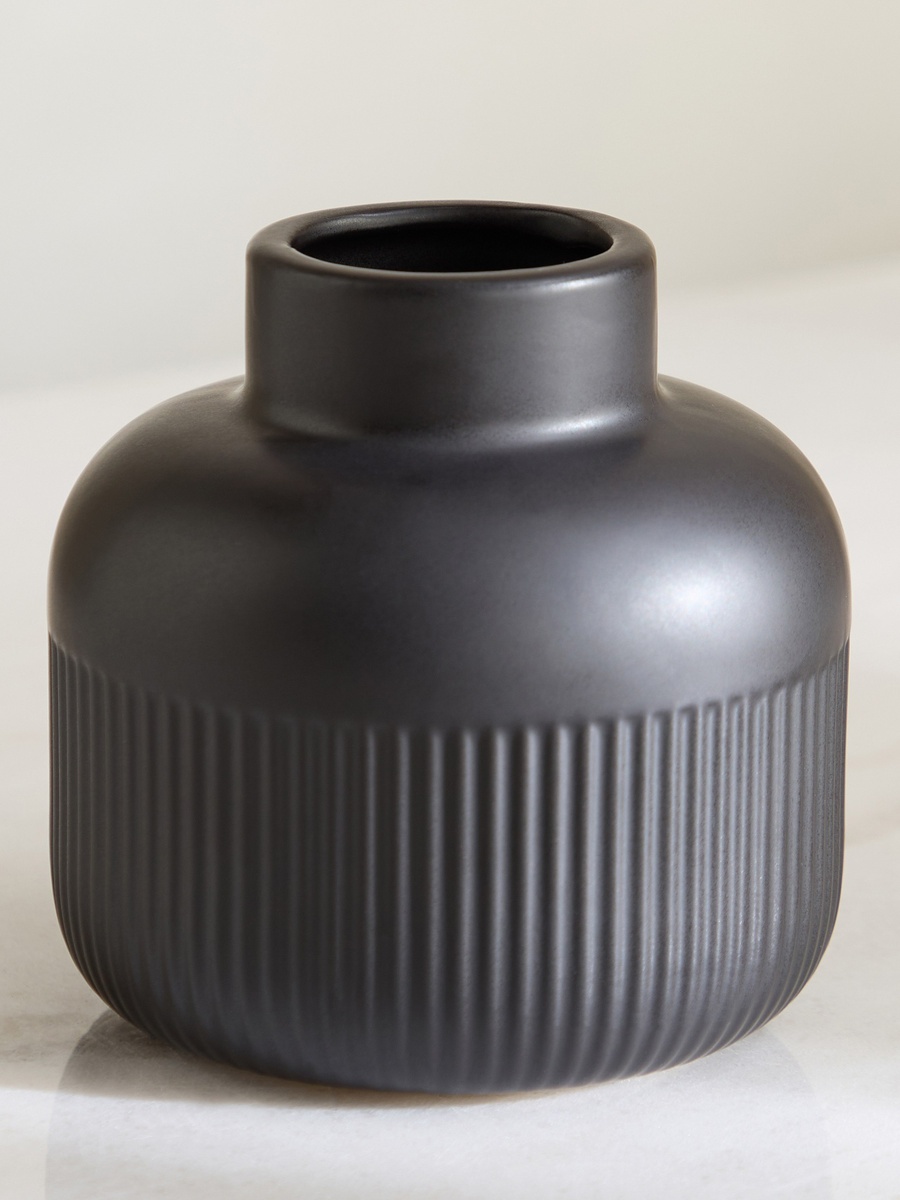 Sansa Roma Ceramic Vase - 13x13x13.5 cm