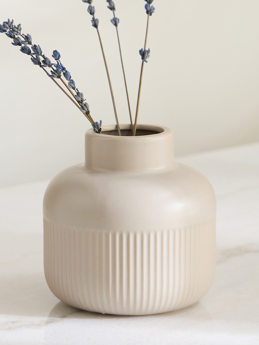 Sansa Roma Ceramic Vase - 13x13x13.5 cm