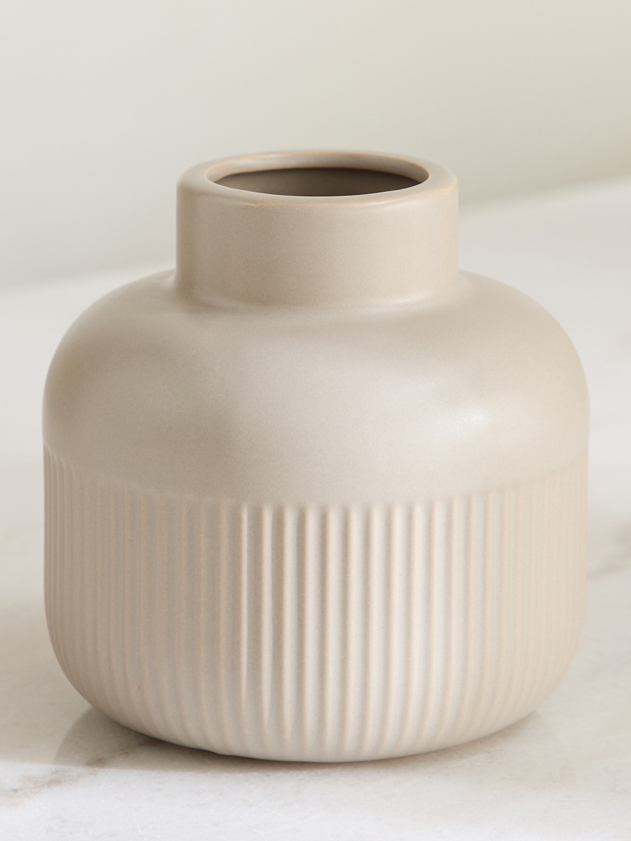 Sansa Roma Ceramic Vase - 13x13x13.5 cm