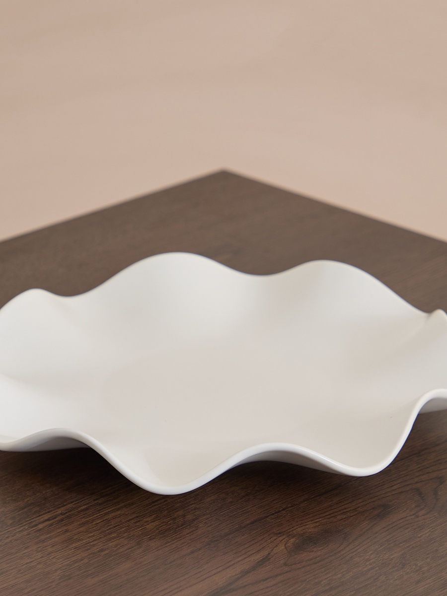 Sansa Roma Ceramic Decor Tray - 25.3x25.3x3.7 cm