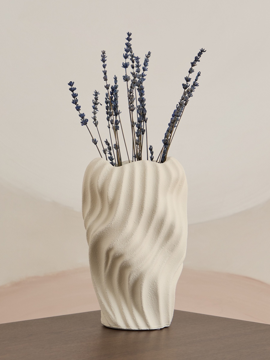 Sansa Roma Ceramic Vase - 15.5x14.5x25.5 cm