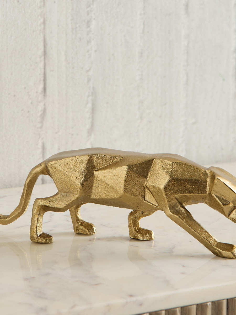 Astro Aluminium Panther Decor Accent - 26x6x9 cm