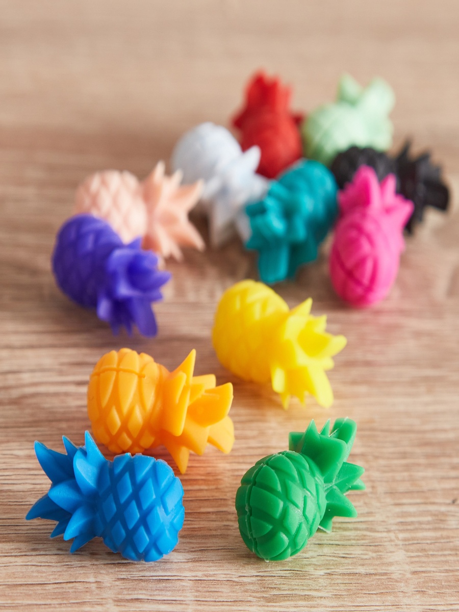 Pineapple Shaped Cup Identifier - Set of 12
