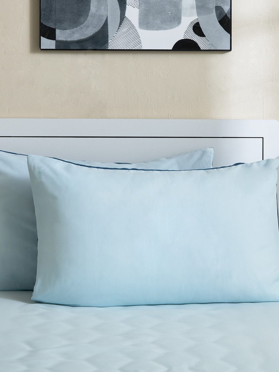 Flipzy 2-Piece Reversible Microfibre Pillow Cover Set - 50x75 cm