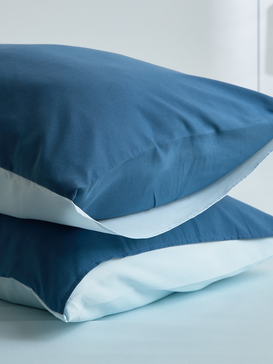 Flipzy 2-Piece Reversible Microfibre Pillow Cover Set - 50x75 cm