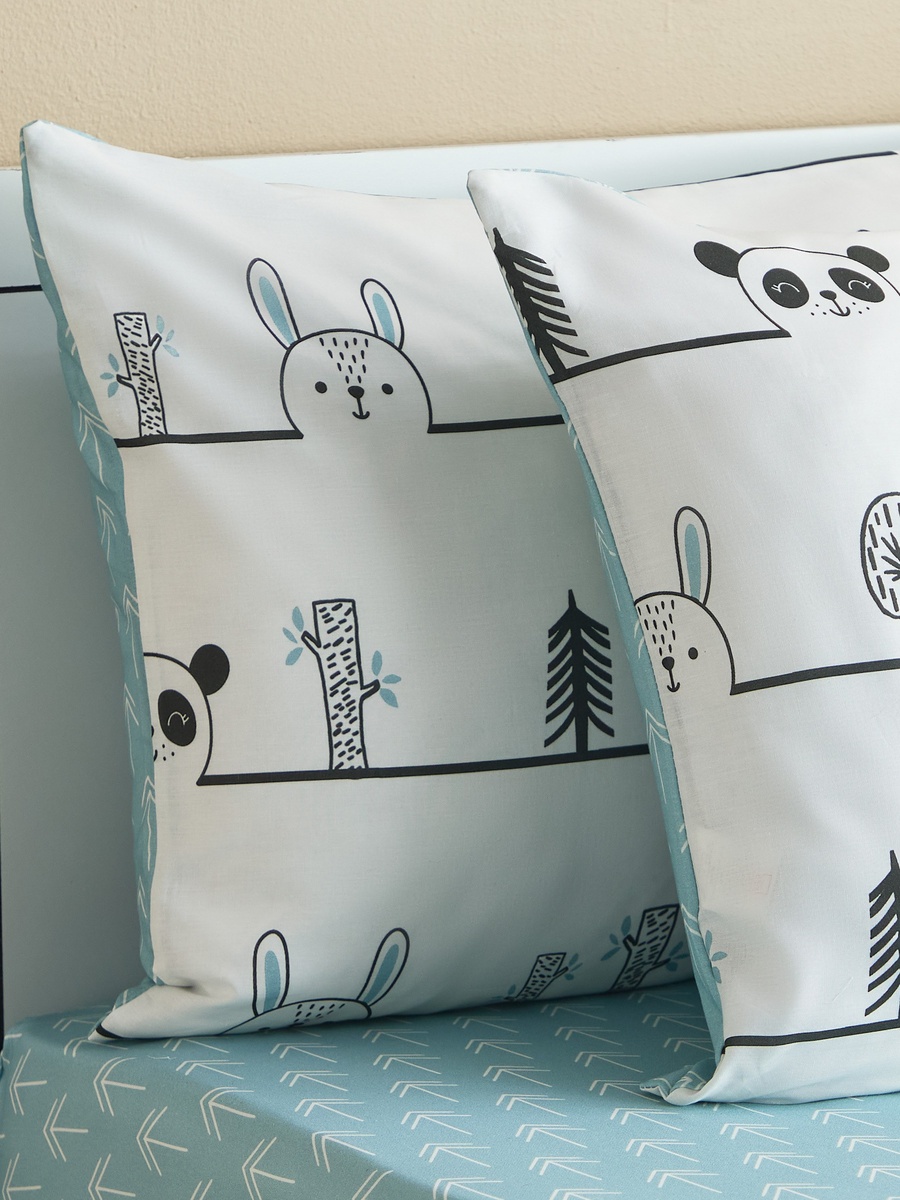 Joy Slumber 2-Piece Animal Pop Pillow Cover Set - 50x75 cm