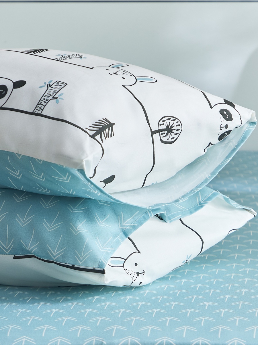 Joy Slumber 2-Piece Animal Pop Pillow Cover Set - 50x75 cm