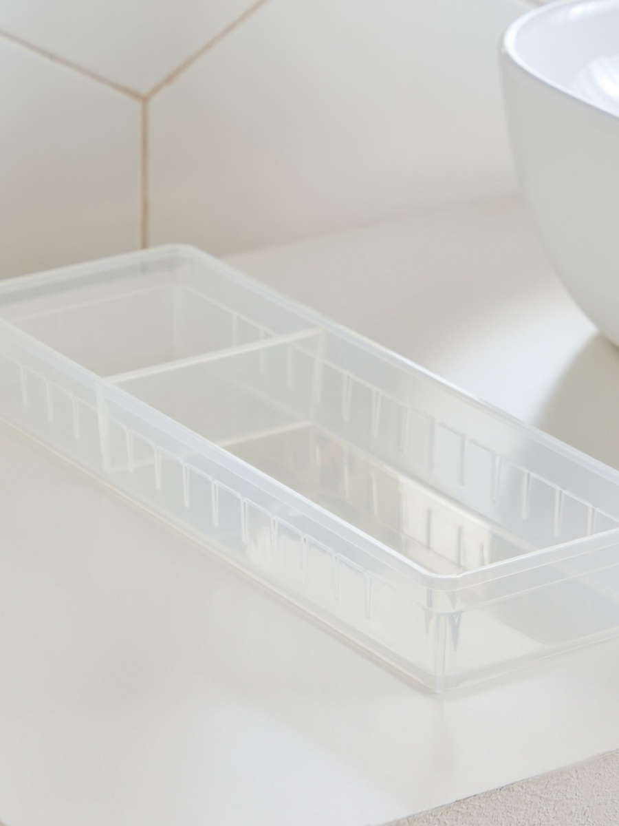 Delta Drawer Organiser with 1 Divider - 35x12x5 cm