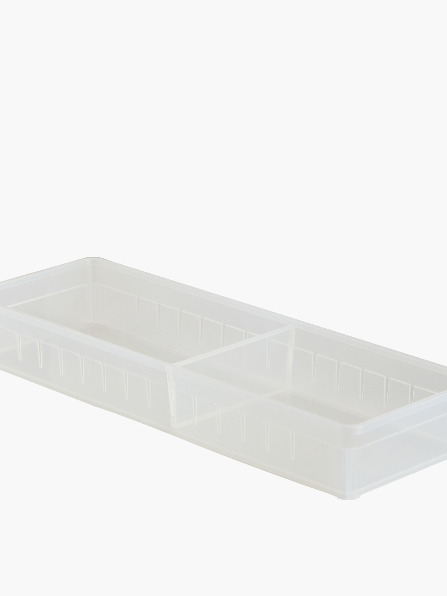 Delta Drawer Organiser with 1 Divider - 35x12x5 cm