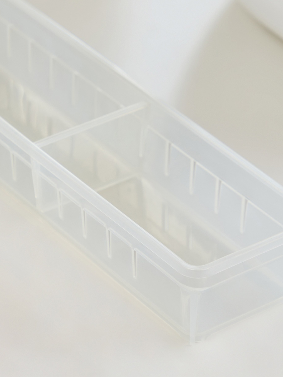 Delta Drawer Organiser with 2 Dividers - 35x8.1x5 cm
