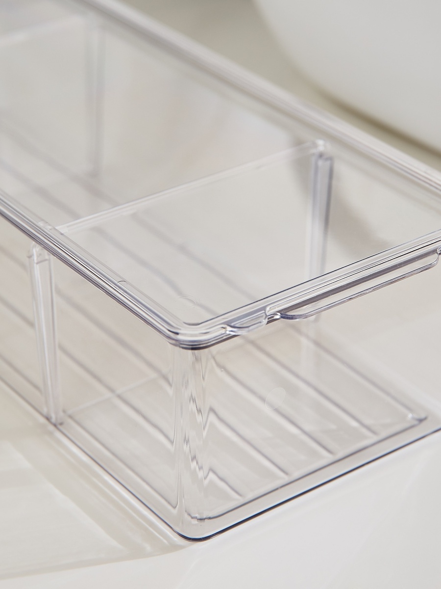 Rico 2 Removable Compartment Storage Box with Lid - 35.5x13.5x8.5 cm
