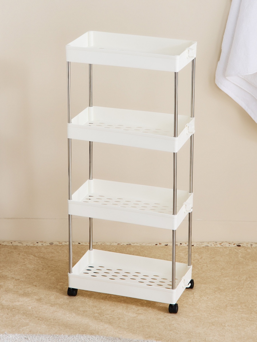 Ovio 4-Tier Storage Trolley - 40x22x86 cm