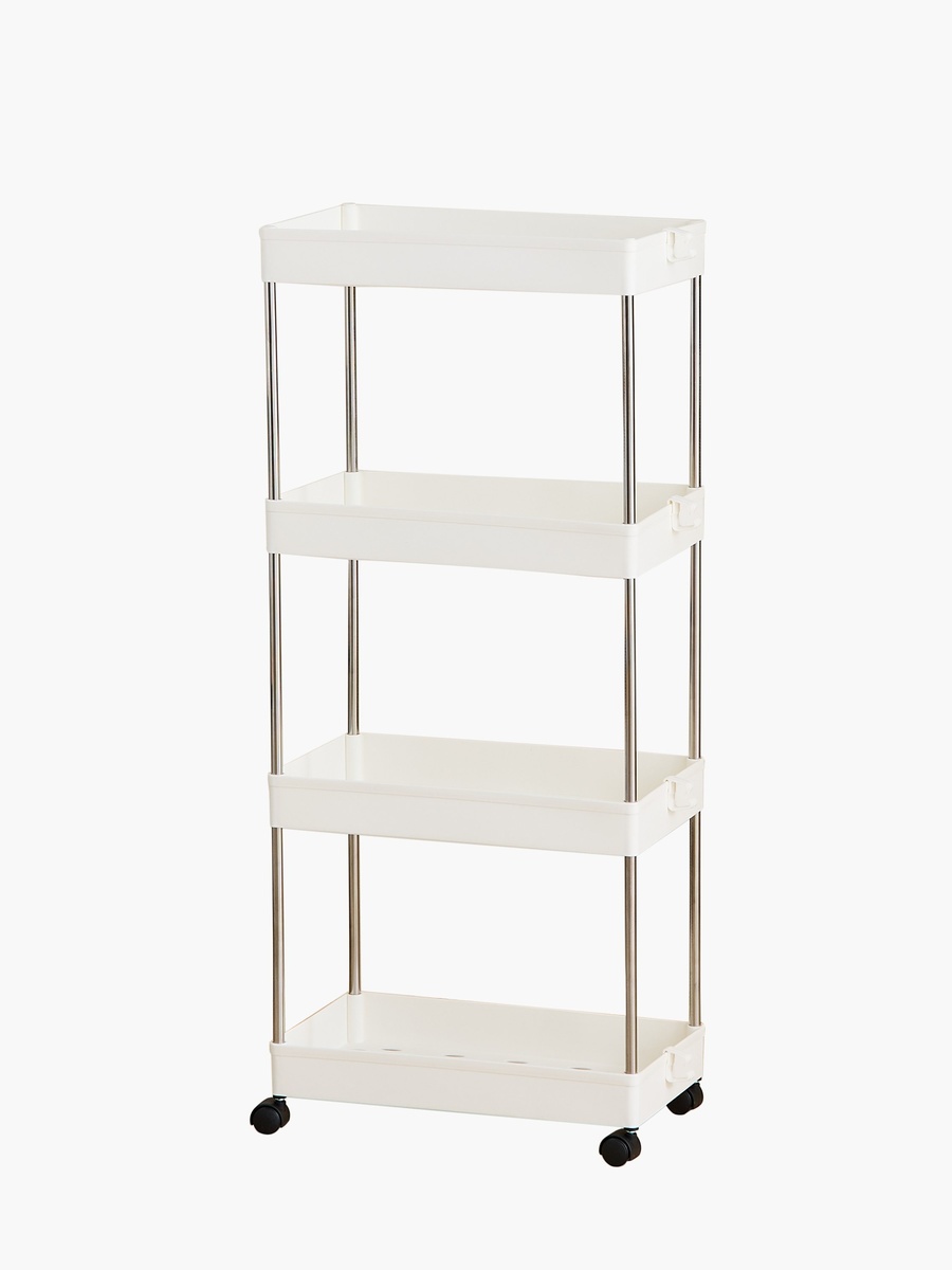 Ovio 4-Tier Storage Trolley - 40x22x86 cm