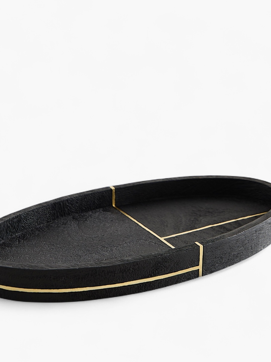 Luxe Resin Towel Tray - 30x2.5x15 cm