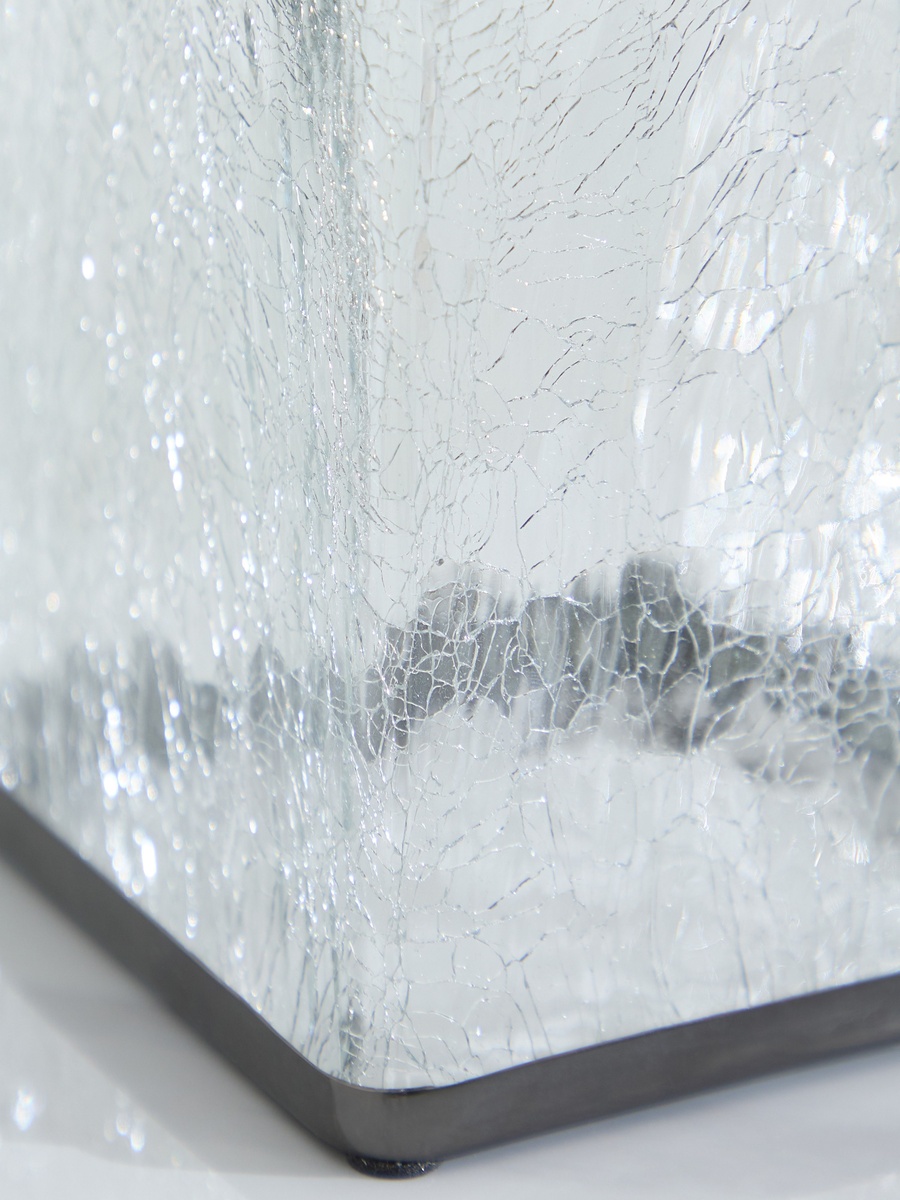Cristal Glass Tissue Box Holder
