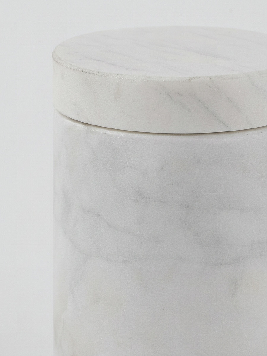 Royal Marble Cotton Jar