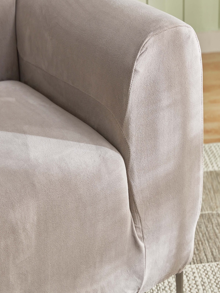 Veloura Velveteen 2-Seater Sofa Cover - 135-175 cm