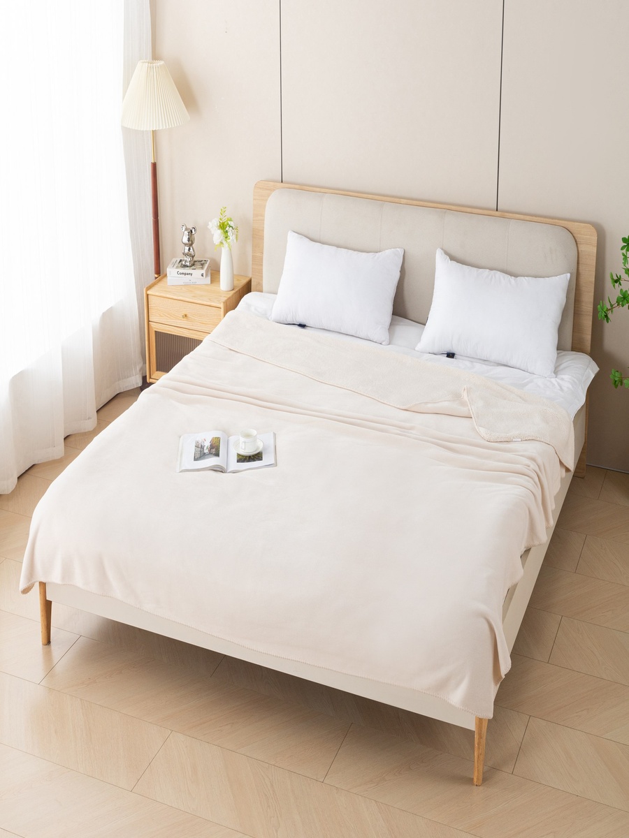 Logan Chenille Double Face Single Layer Twin Blanket - 150x220 cm
