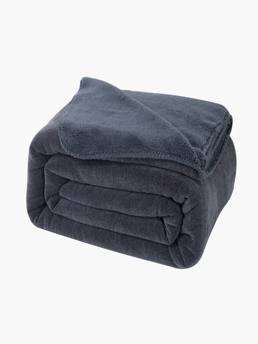 Logan Chenille Double Face Single Layer Twin Blanket - 150x220 cm