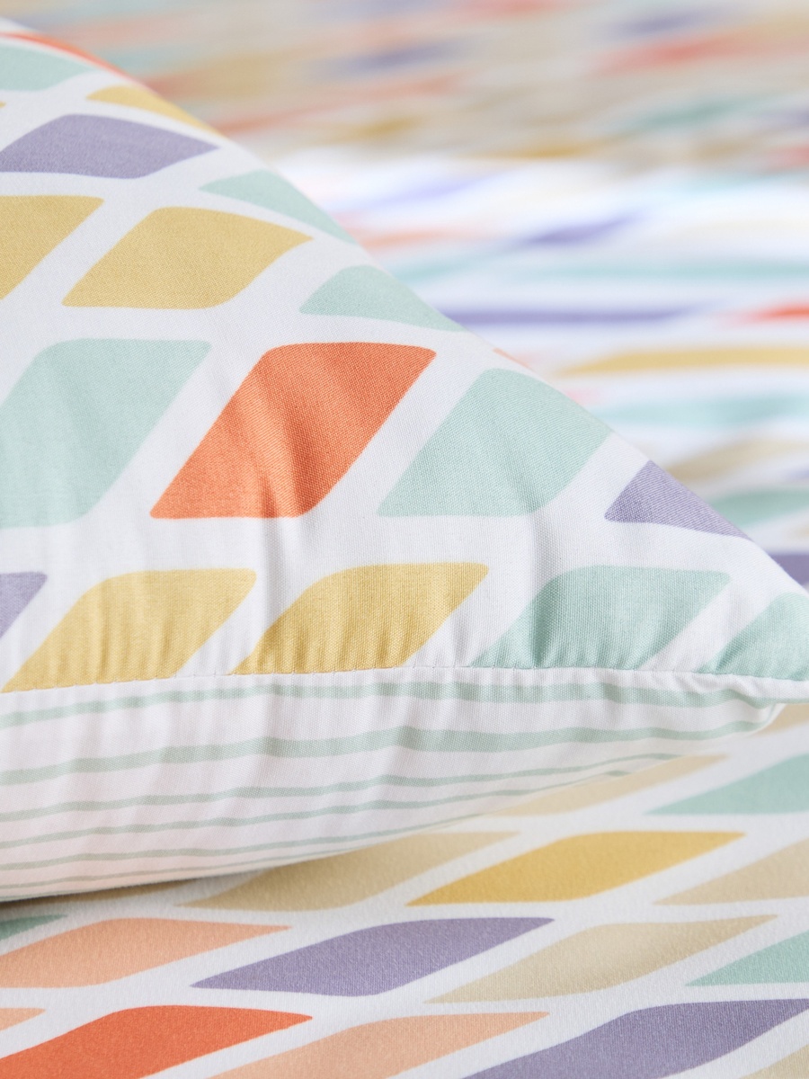 Nora Prism Microfibre Filled Cushion - 40x40 cm
