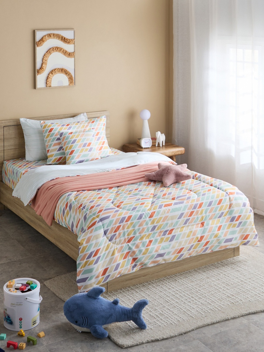 Nora Prism Microfibre Filled Cushion - 40x40 cm