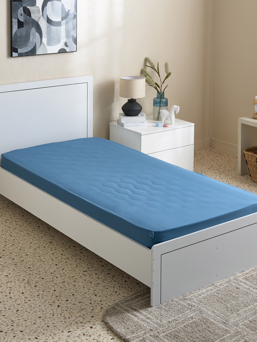 Flipzy Microfibre Single Fitted Sheet - 90x190+20 cm