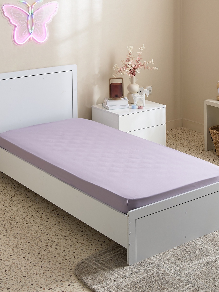 Flipzy Microfibre Single Fitted Sheet - 90x190+20 cm