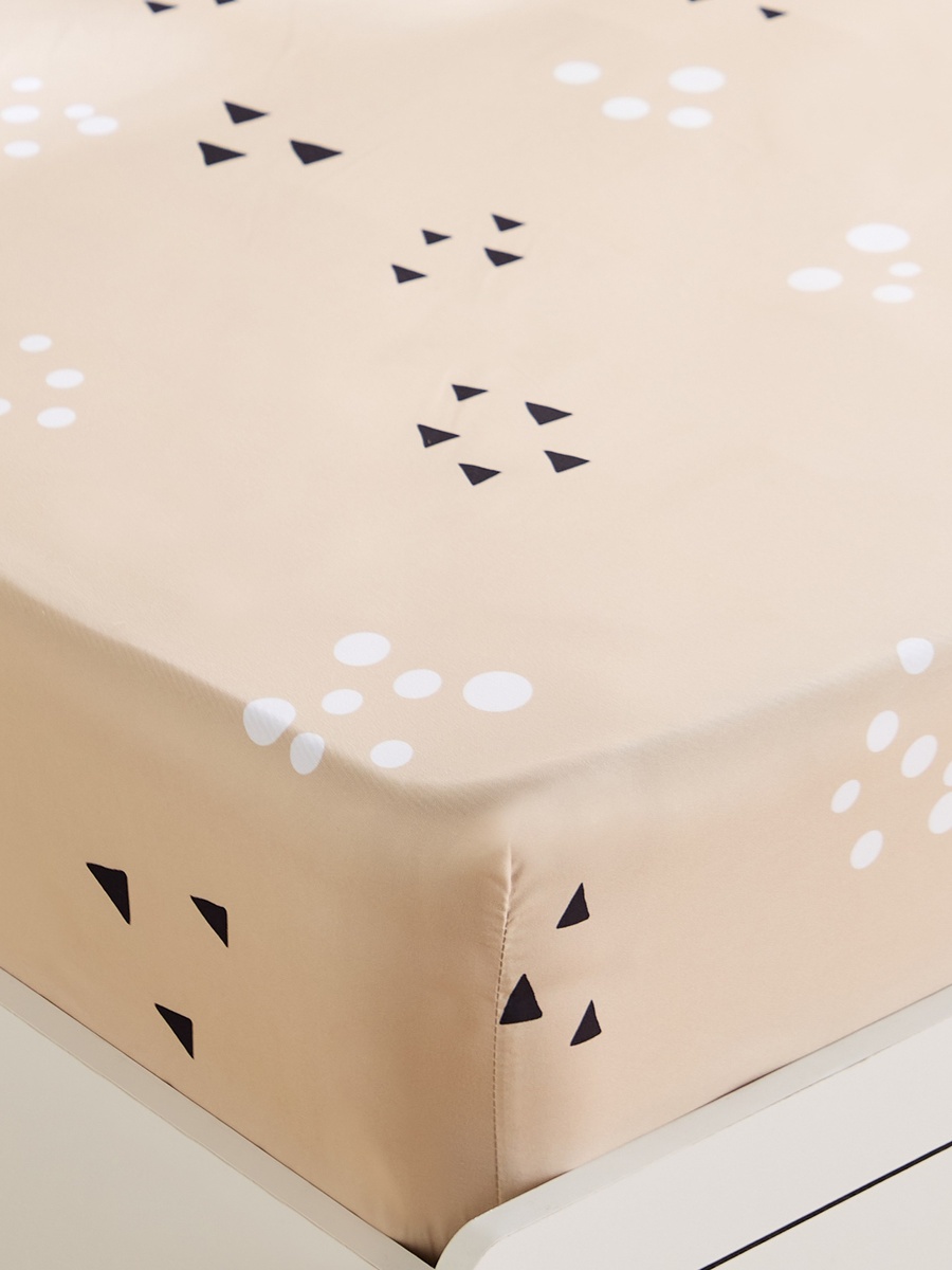 Joy Slumber Safari Single Microfibre Fitted Sheet - 90x200+25 cm