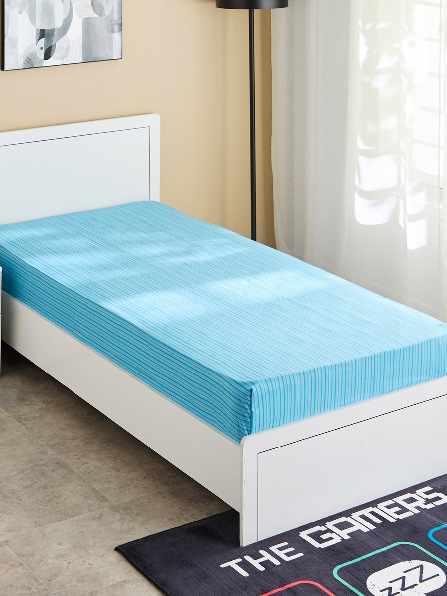 Tom Slumber Ride Glide Single Microfibre Fitted Sheet - 90x200+25 cm