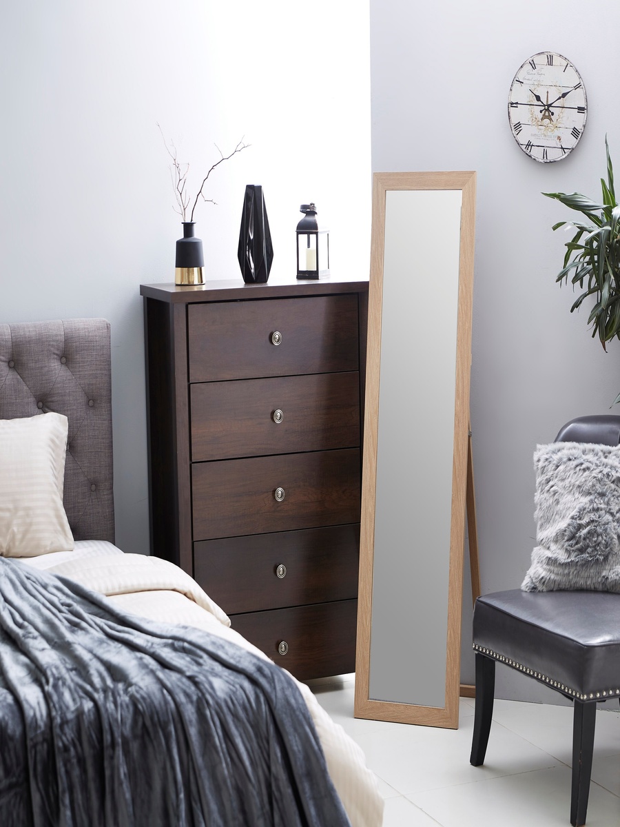 Aroma Floor Standing Mirror - 40x2x150 cm