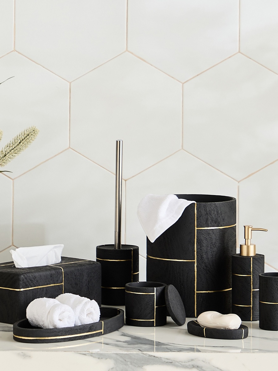 Luxe Resin Waste Bin