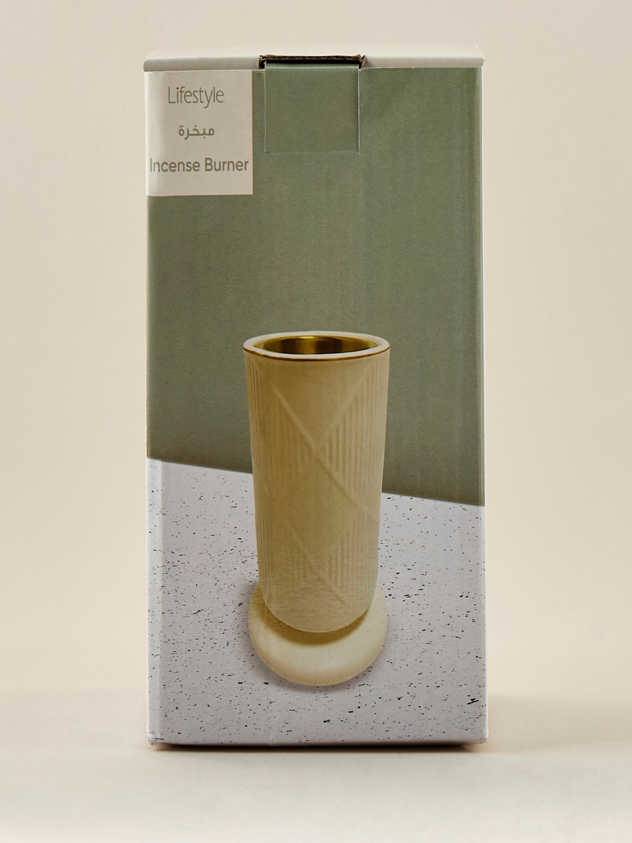 Hiba Textured Incense Burner