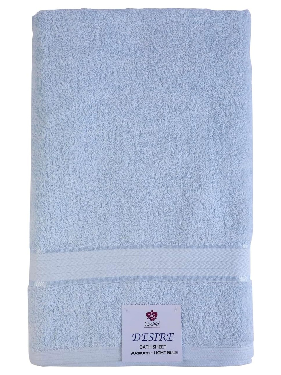 Bath Sheet 89X178 cm Light Blue