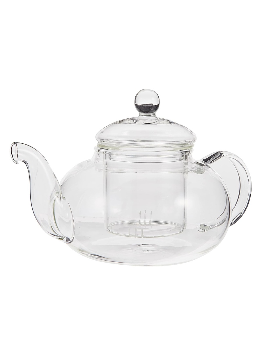 Borosilicate Glass Tea Pot Set, 800 ml