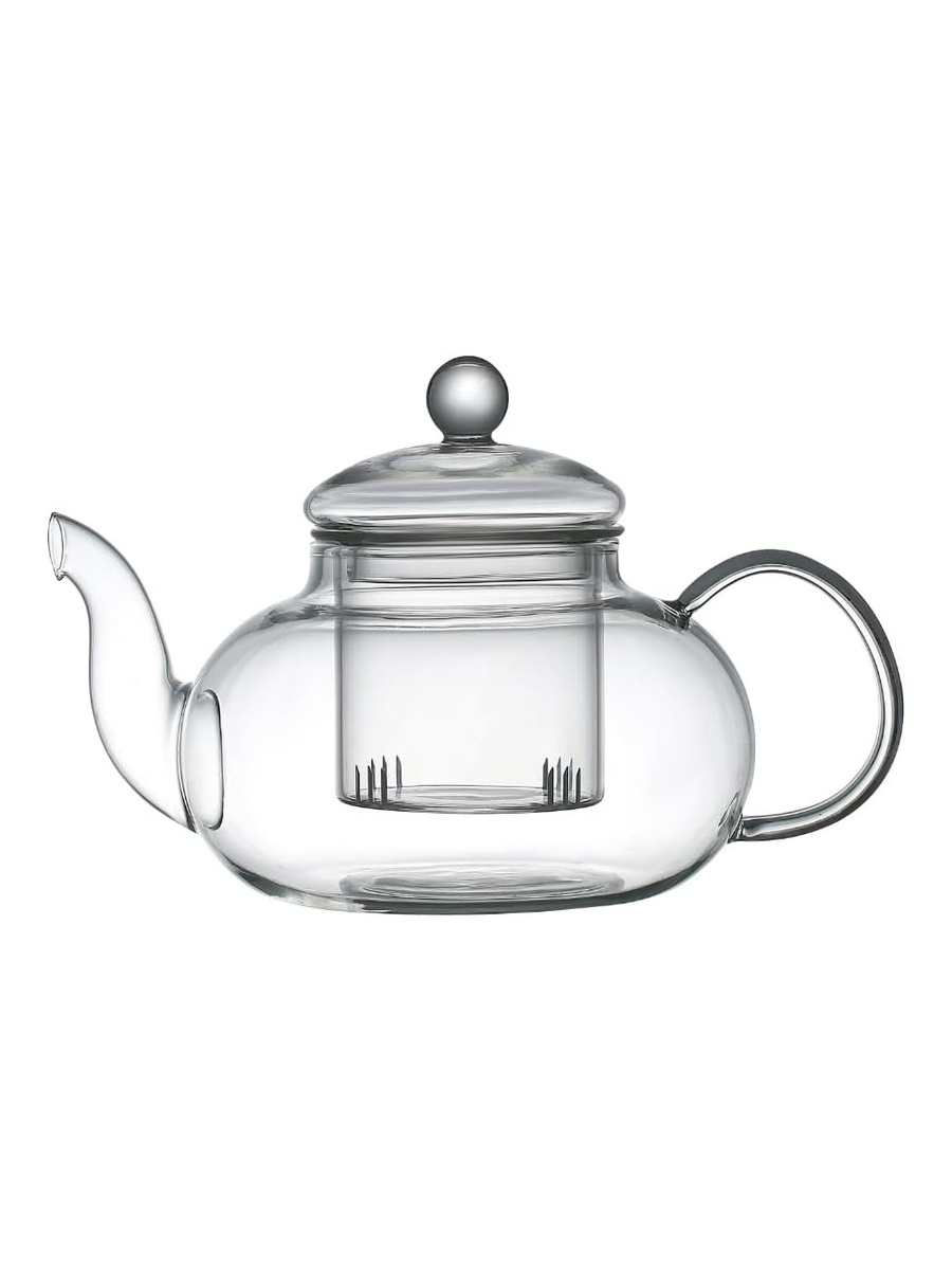 Borosilicate Glass Teapot 1200 ml, Clear