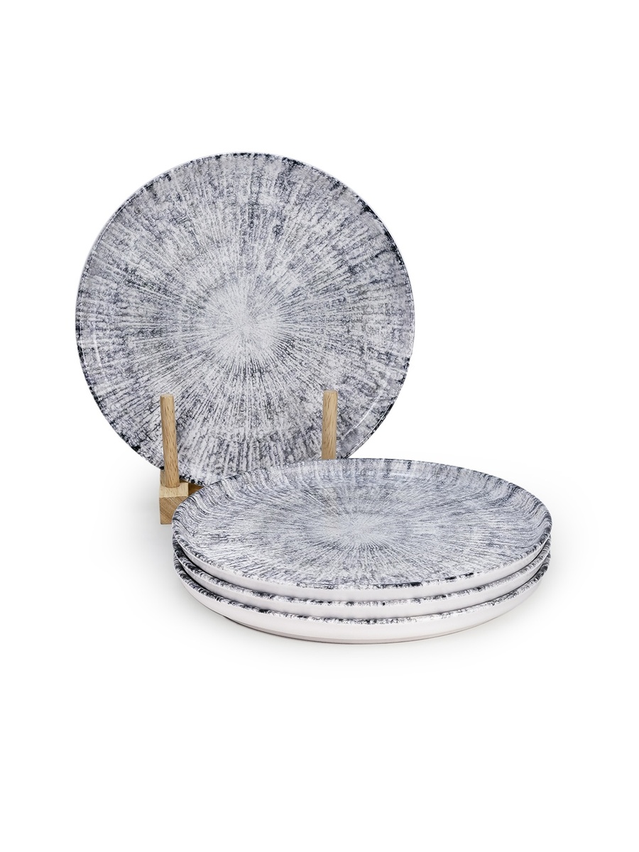 Set of 4 - Astin 20cm Premium Ceramic Dessert Plate - Multicolor