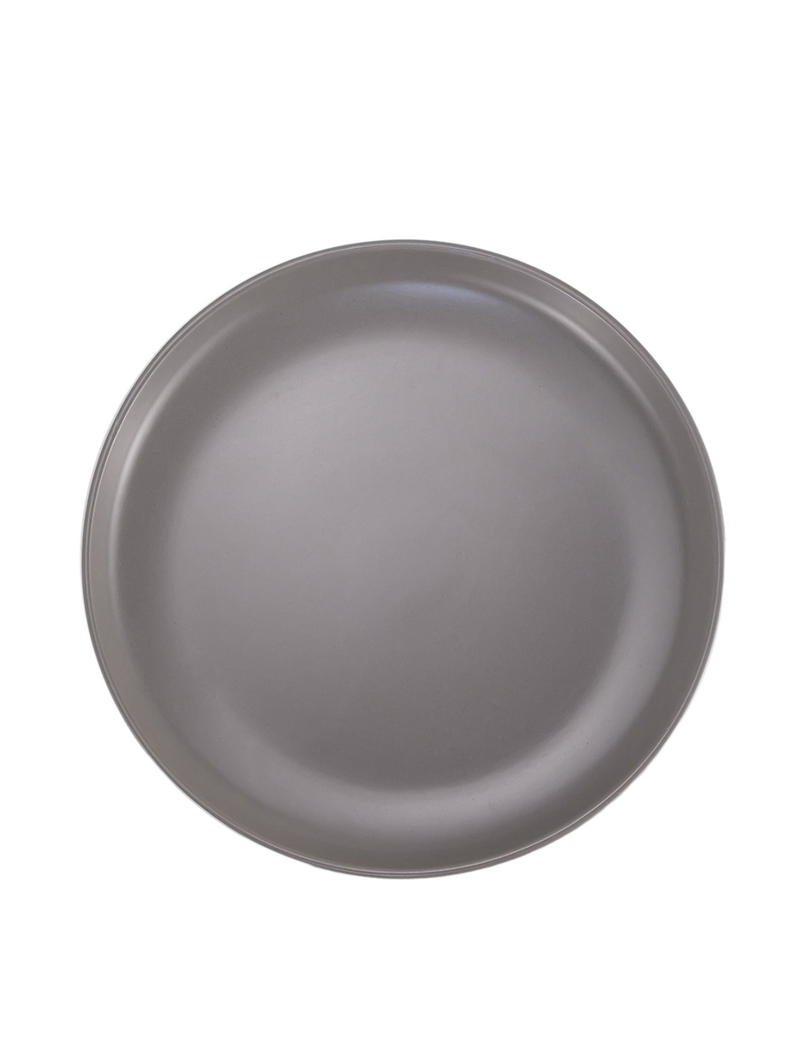 12-Piece Shallow Nordic Dinner Set, Elegant Grey