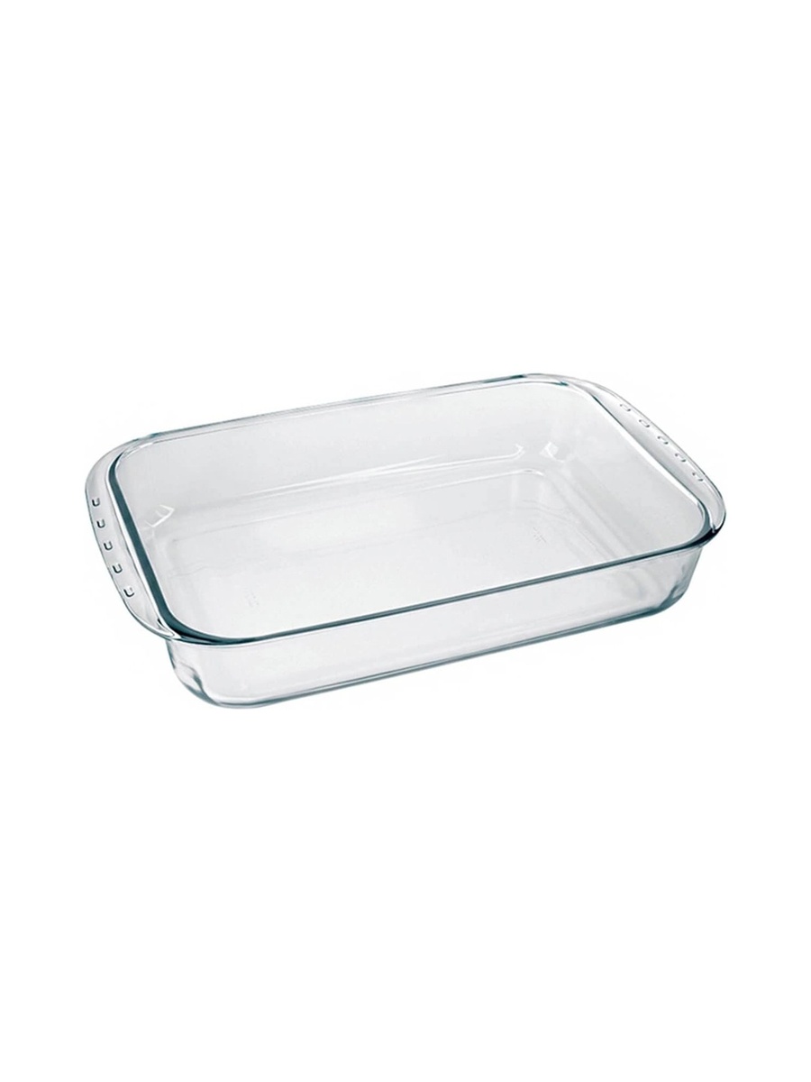 Medium Deep Rectangular Glass Roaster 3.7L