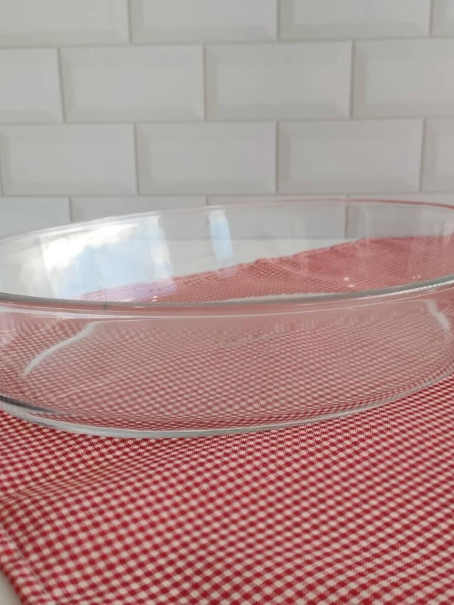 Small Oval Glass Roaster 2.4L