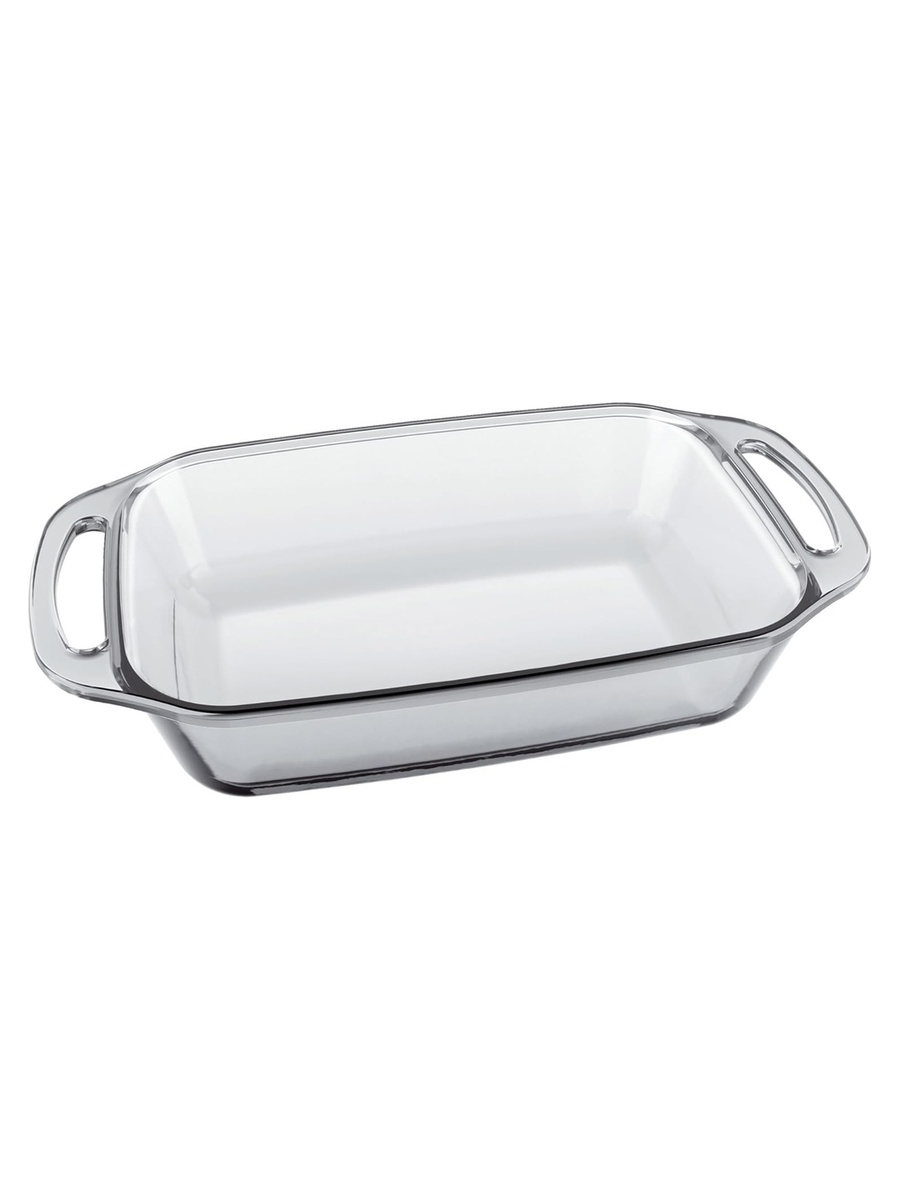 Medium Rectangular Glass Roaster with Handle 2.7L