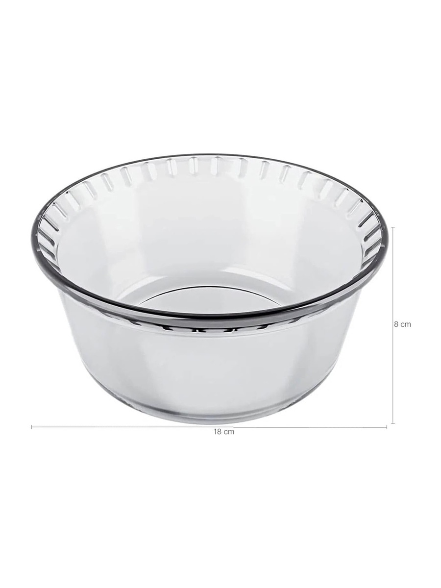 Medium Glass Souffle Dish 1.4L
