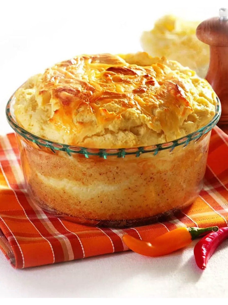 Large Glass Souffle Dish 2.4L