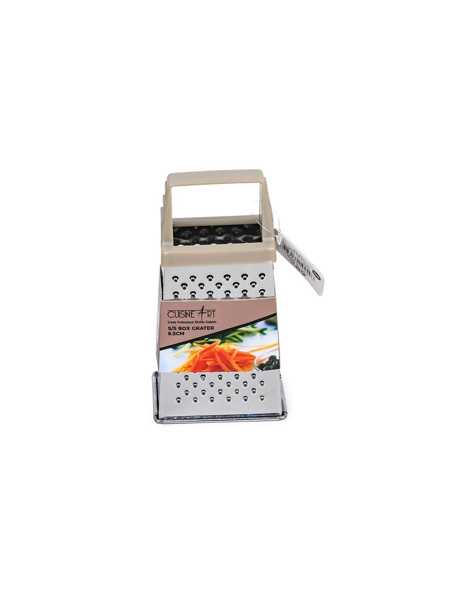 1-Piece Stainless Steel Box Grater 8.5cm