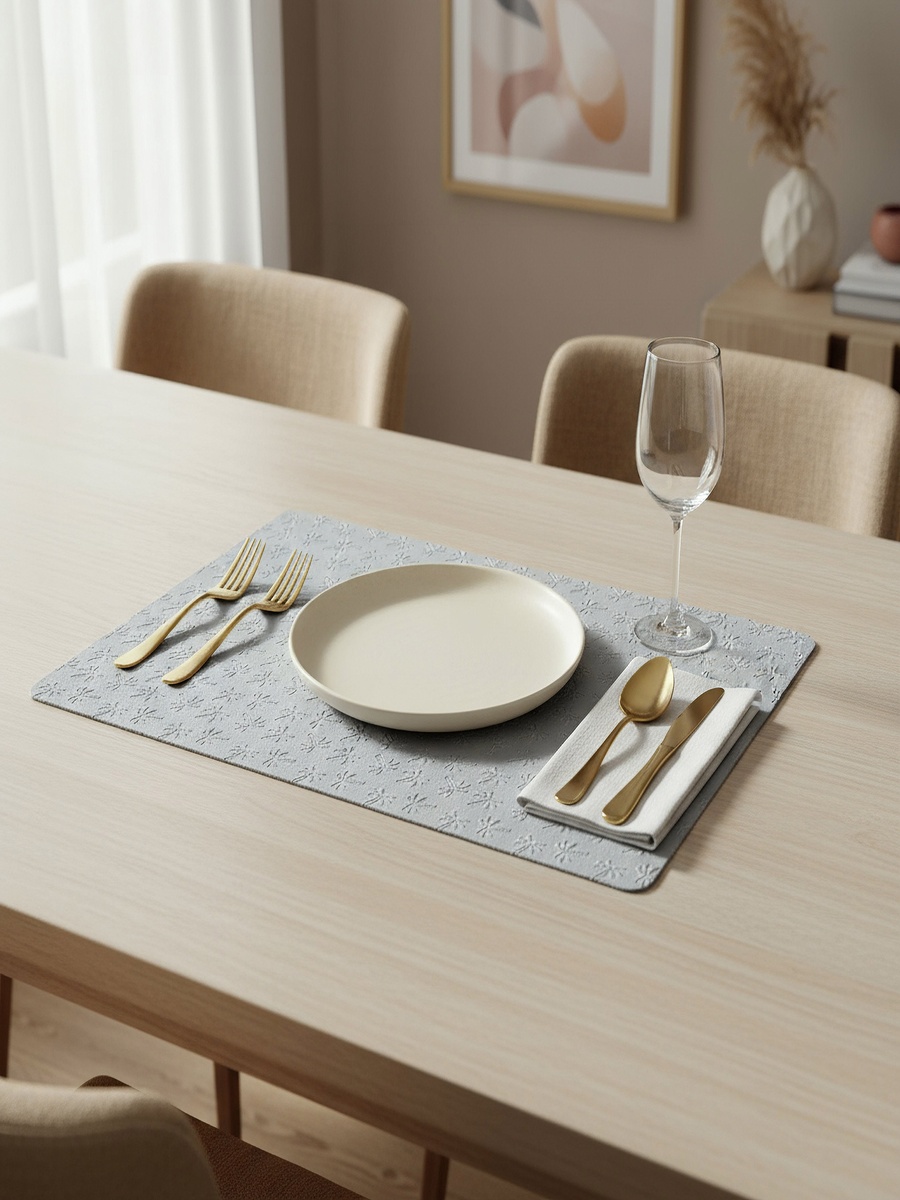 LayOn Palm Embossed Placemat - 30x45 cm