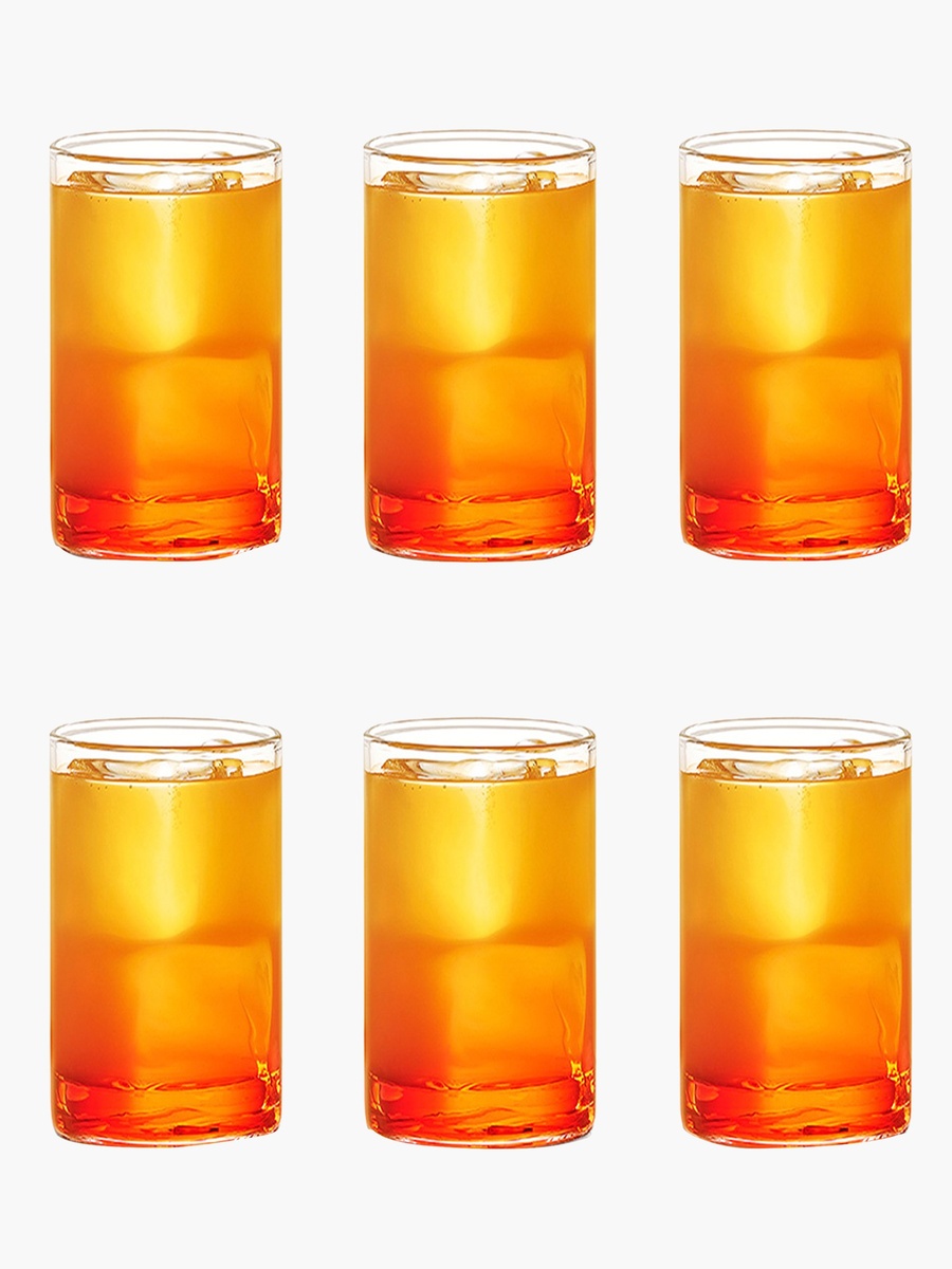Borosil 6-Piece Vision Glass Set - 120 ml
