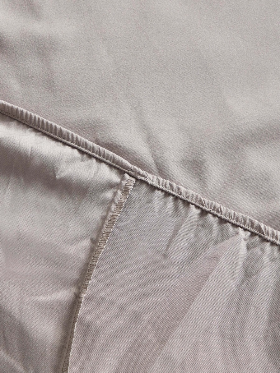 Derby Solid Microfiber Super King Fitted Sheet - 200x200+25 cm