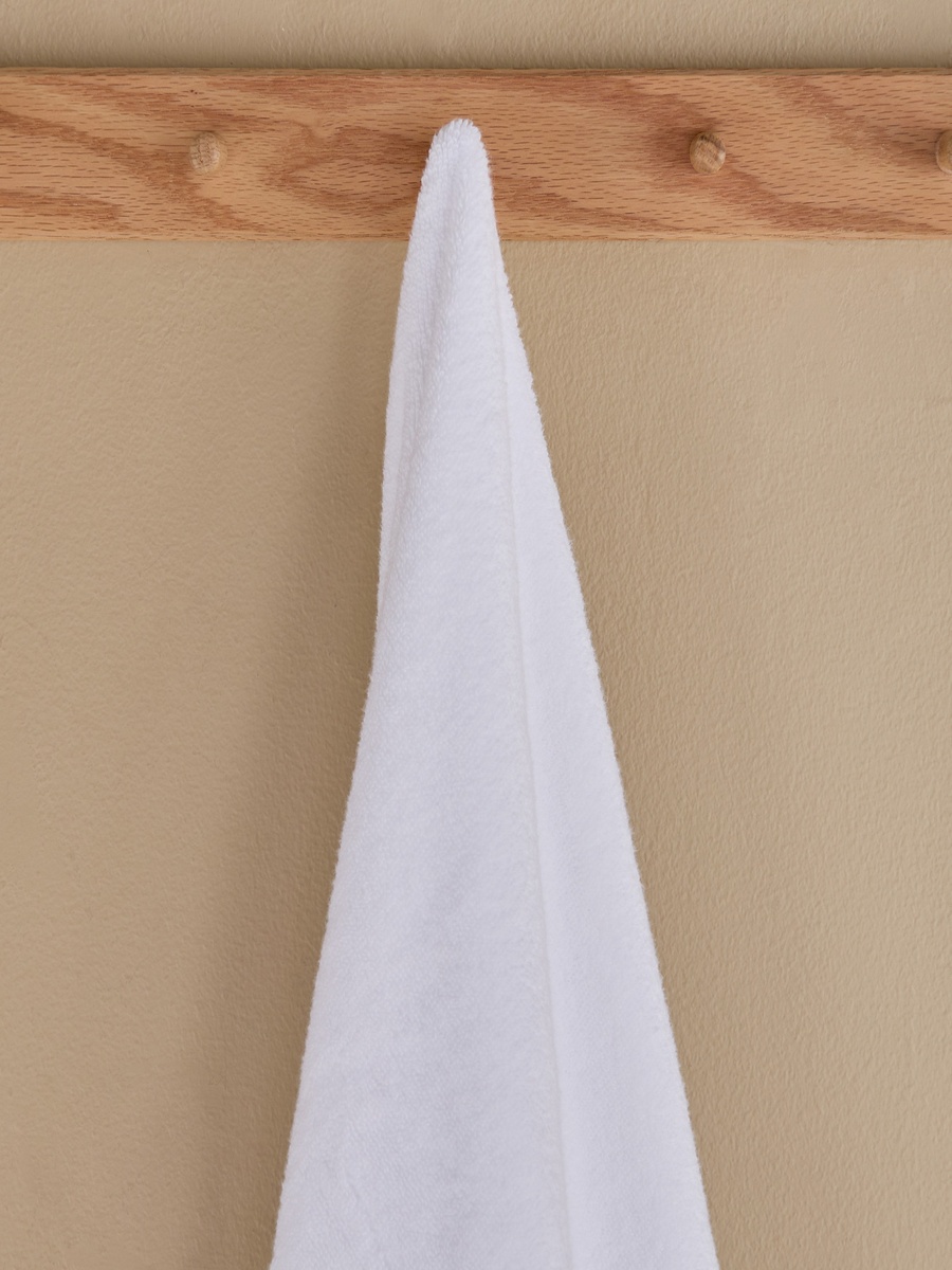 White Haven Geo Lux Cotton Zero Twist Bath Sheet - 90x150 cm