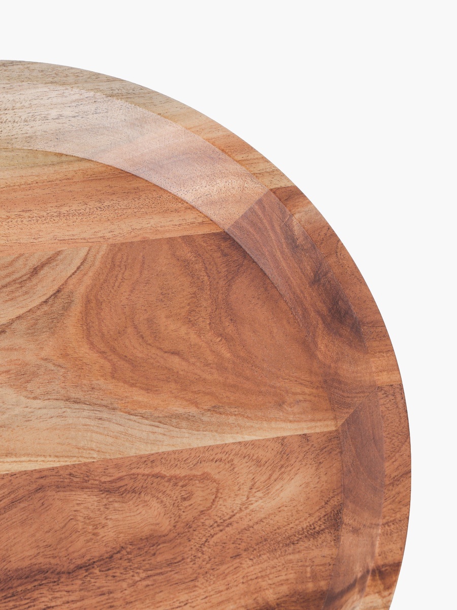 Albero Round Tapered Tray - 30.5x30.5x2.5 cm
