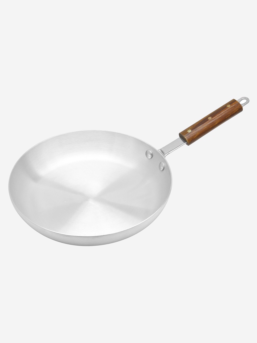 Fiona Aluminium Frying Pan with Wooden Handle - 26 cm