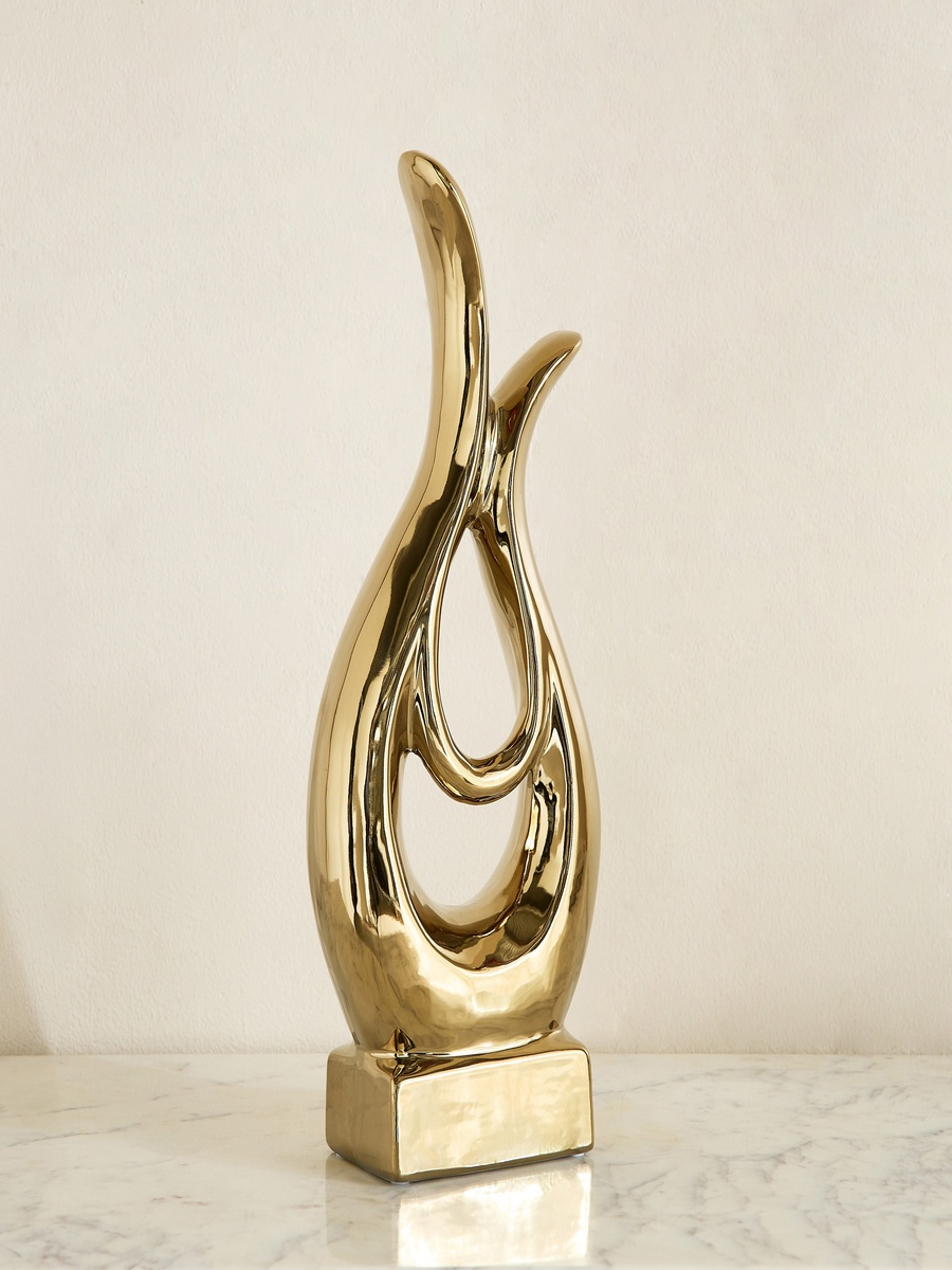 تحفة سيراميك بريميوم من كاسا تيتاني - 41*8*18 سم